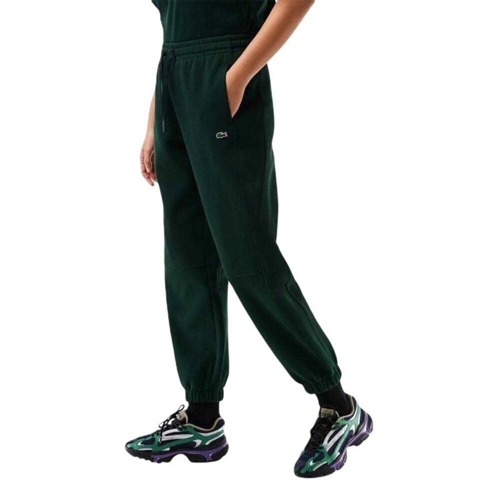 Lacoste Womens/Ladies Fleece Joggers / Green